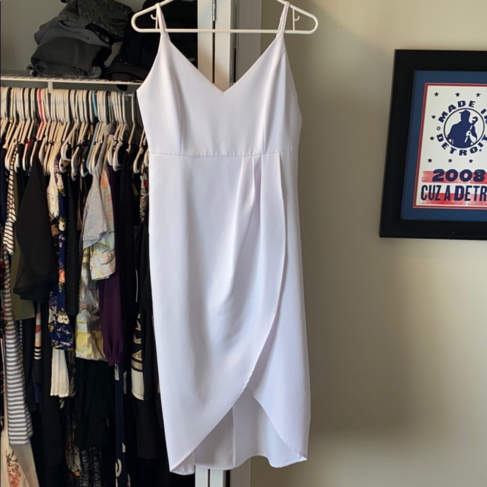 White Midi Dress